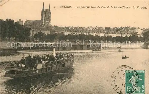 AK / Ansichtskarte Angers Vue prise du Pont de la Haute Chaine Kat. Angers