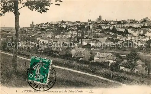 AK / Ansichtskarte Angouleme Vue pris du Saint Martin Kat. Angouleme