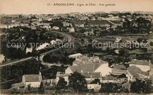 AK / Ansichtskarte Angouleme Ligne de l`Etat Kat. Angouleme