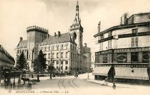 AK / Ansichtskarte Angouleme Hotel de Ville Kat. Angouleme