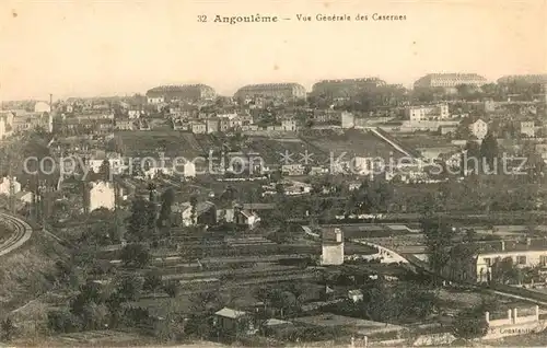 AK / Ansichtskarte Angouleme Vue des Casernes Kat. Angouleme