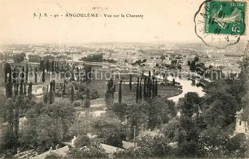 AK / Ansichtskarte Angouleme vue sur la Charente Kat. Angouleme