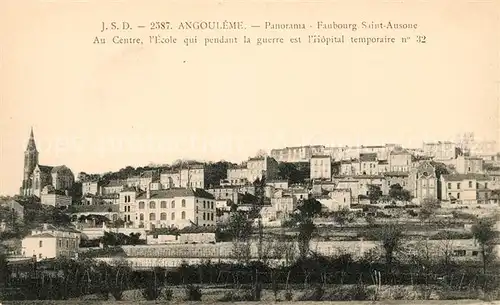 AK / Ansichtskarte Angouleme Faubour Saint Auson  Kat. Angouleme