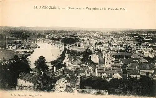 AK / Ansichtskarte Angouleme L`Houmeau Vur prise de la Place du Palet Kat. Angouleme