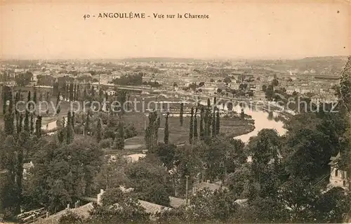 AK / Ansichtskarte Angouleme Vur sur la Charente Kat. Angouleme
