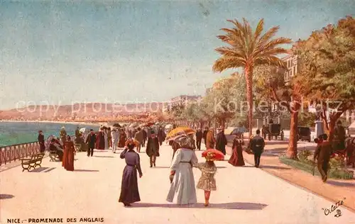 AK / Ansichtskarte Verlag Tucks Oilette Nr. 762 Nice Promenade des Anglais  Kat. Verlage