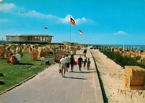 AK / Ansichtskarte Doese Nordseeheilbad Strand Promenade Strandhaus Kat. Cuxhaven