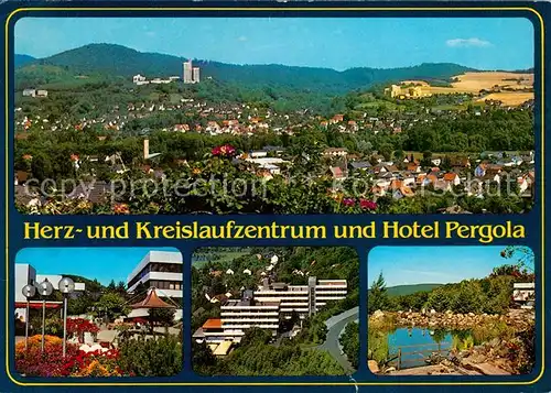 AK / Ansichtskarte Rotenburg Fulda Hotel Pergola Herz  Kreislaufzentrum Kat. Rotenburg a.d. Fulda