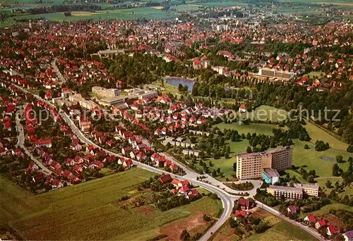 AK / Ansichtskarte Bad Salzuflen Fliegeraufnahme Kurklinik der LVA Lipperland Hotel Maritim Kat. Bad Salzuflen