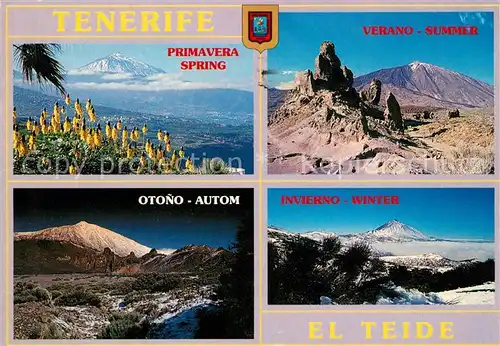 AK / Ansichtskarte Tenerife Verano Summer El Teide  Kat. Islas Canarias Spanien