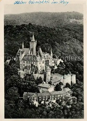 AK / Ansichtskarte Wernigerode Harz Schloss Wernigerode Feudalmuseum Kat. Wernigerode