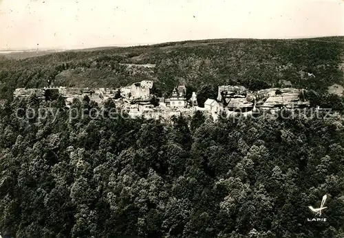 AK / Ansichtskarte Saverne Bas Rhin Alsace Chateau de Haut Barr Vue aerienne Kat. Saverne