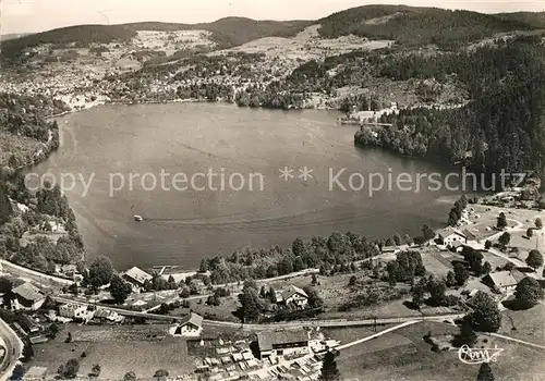 AK / Ansichtskarte Gerardmer Vosges Vue aerienne Le Lac Kat. Gerardmer