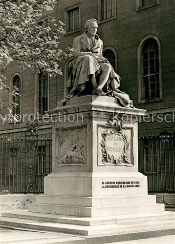 AK / Ansichtskarte Berlin Denkmal Alexander von Humboldts an der Humbold Universitaet Kat. Berlin