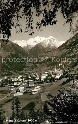 AK / Ansichtskarte Matrei Osttirol Gesamtansicht mit Alpenpanorama Kat. Matrei in Osttirol