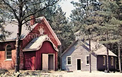 AK / Ansichtskarte Barrie Church Schoolhouse Simcoe County Museum Kat. Barrie