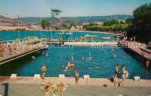 AK / Ansichtskarte Kelowna Outdoor pool at Kelowna Aquatic Kat. Kelowna