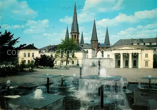 AK / Ansichtskarte Oldenburg Niedersachsen Schlossplatz Wasserspiele Kat. Oldenburg (Oldenburg)