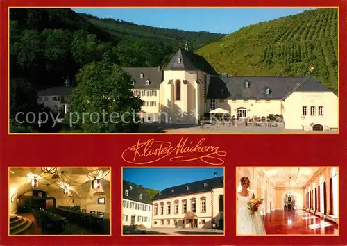 AK / Ansichtskarte Wehlen Mosel Kloster Machern Festsaal Braut Kat. Bernkastel Kues