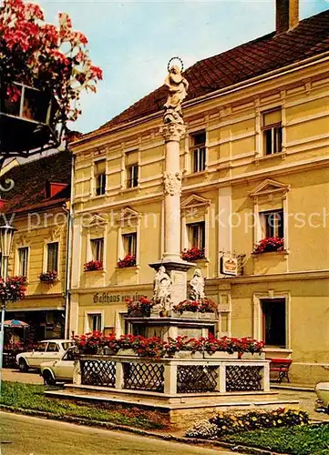 AK / Ansichtskarte Bad St Leonhard Lavanttal Pestsaeule am Hauptplatz Kat. Bad St. Leonhard im Lavanttal