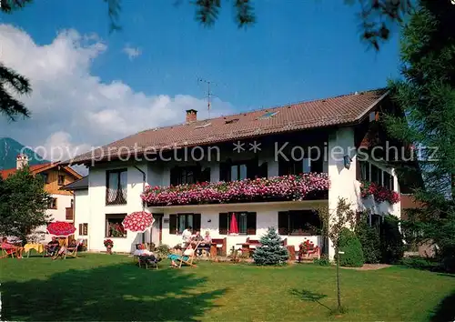 AK / Ansichtskarte Wegscheid Lenggries Gaestehaus Murbach Kat. Lenggries