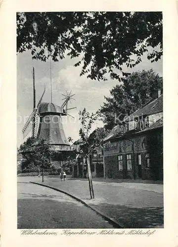 AK / Ansichtskarte Wilhelmshaven Kopperhoerner Muehle mit Muehlenhof Kat. Wilhelmshaven