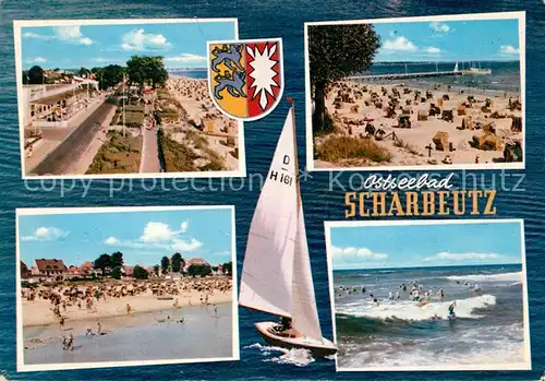 AK / Ansichtskarte Scharbeutz Ostseebad Strand Kat. Scharbeutz