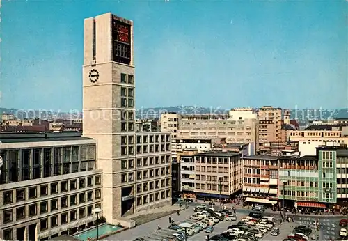 AK / Ansichtskarte Stuttgart Rathaus Kat. Stuttgart