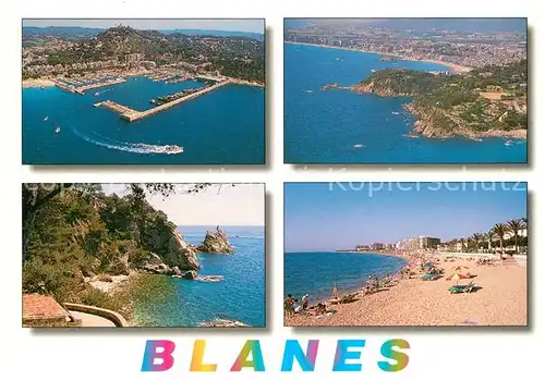 AK / Ansichtskarte Blanes Strand Kat. Costa Brava