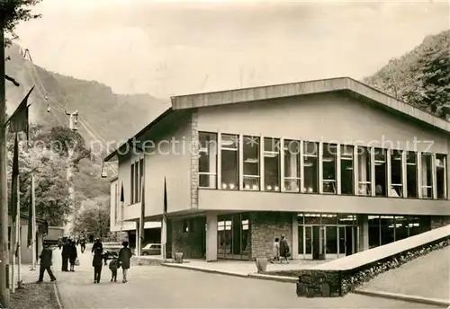 AK / Ansichtskarte Thale Harz Personenschwebebahn Talstation Kat. Thale