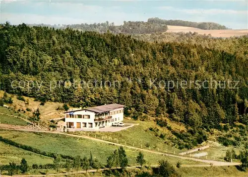 AK / Ansichtskarte Waldmichelbach Landheim Eleonorenschule Darmstadt im Odenwald Fliegeraufnahme Kat. Wald Michelbach