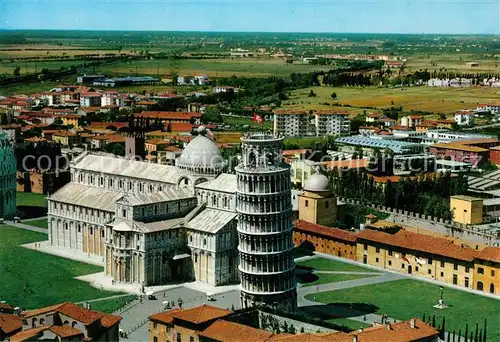 AK / Ansichtskarte Pisa Piazza del Duomo Dom Schiefer Turm Fliegeraufnahme Kat. Pisa