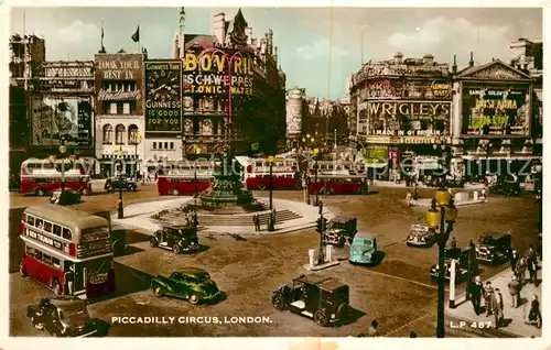 AK / Ansichtskarte London Piccadilly Circus Kat. City of London