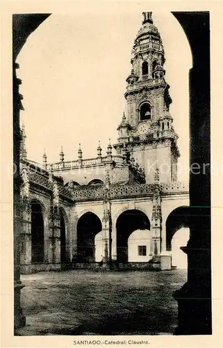 AK / Ansichtskarte Santiago de Compostela Catedral Claustro Kat. Santiago de Compostela