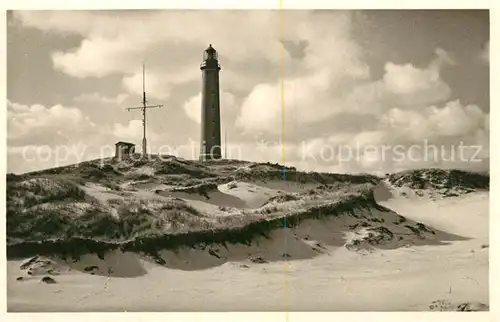 AK / Ansichtskarte Amrum Leuchtturm Kat. Nebel