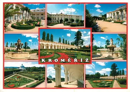 AK / Ansichtskarte Kromeriz Zamek Kromerizi Gardens and Chateau  Kat. Kremsier