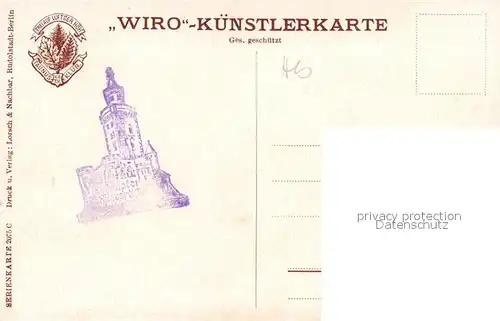 AK / Ansichtskarte Verlag WIRO Wiedemann Nr. 2075 C Feldberg Taunus Brunhildisfelsen Feldberghaus  Kat. Verlage