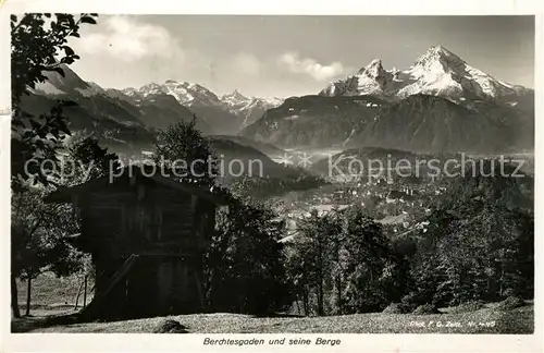 AK / Ansichtskarte Foto Zeitz F.G. Nr. 445 Berchtesgaden  Kat. Berchtesgaden