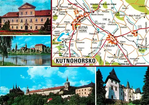 AK / Ansichtskarte Kutno Schloss Teilansichten Kutnohorsko Kat. Polen