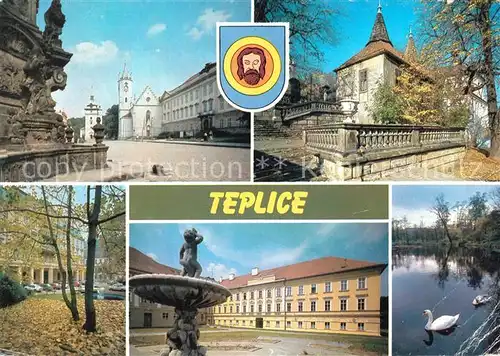 AK / Ansichtskarte Teplice Lazne prumyslove a kulturni centrum v Podkrusnohori Kat. Teplice