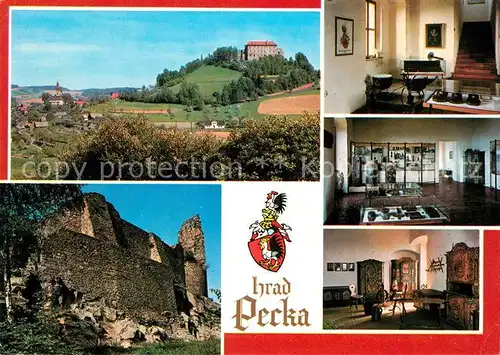 AK / Ansichtskarte Pecka Statnihrad Puvocne goticky hrad zalozen Hrad renesancne piestaven Kat. Tschechische Republik