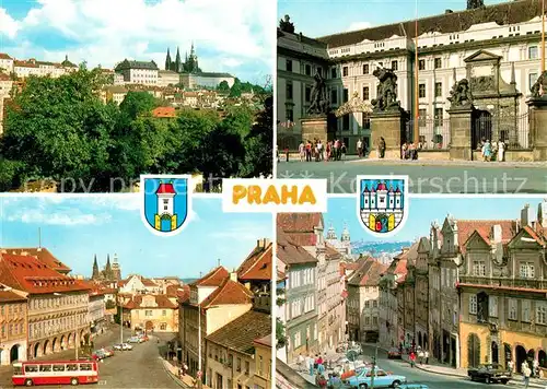 AK / Ansichtskarte Praha Prahy Prague Prazsky hrad Nerudova ulice Kat. Praha