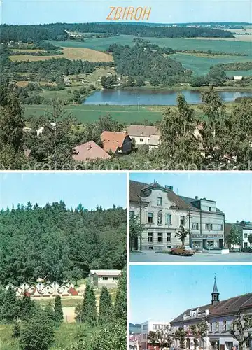 AK / Ansichtskarte Zbiroh Zamek a letovisko ve Zbirozske Zbirozskem potoce Vznikla jako podhradi  Kat. Tschechische Republik