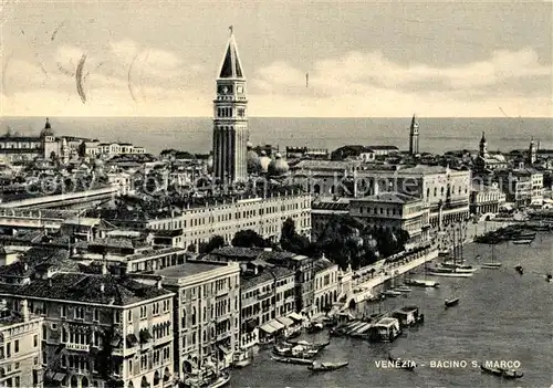 AK / Ansichtskarte Venezia Venedig Bacino San Marco Kat. 