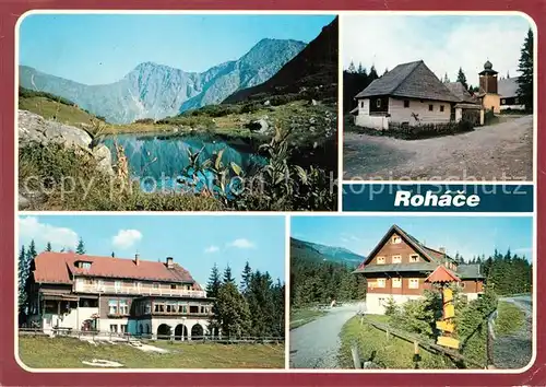 AK / Ansichtskarte Rohace Zuberec Volovec a Ostry Rohac Skanzen Chata v Oraviciach Chata nazverovke