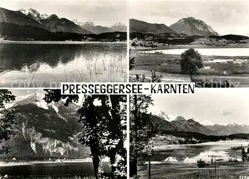 AK / Ansichtskarte Kaernten Presseggersee Panorama Kat. Villach