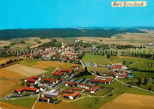 AK / Ansichtskarte Bad Birnbach in der Auenlandschaft der Rott Fliegeraufnahme Kat. Bad Birnbach