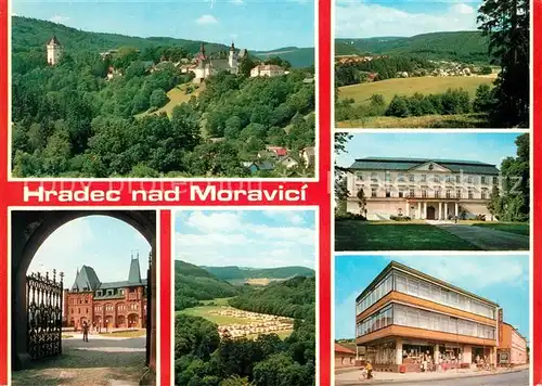 AK / Ansichtskarte Hradec nad Moravici Zimrovice Bily zamek Kat. Graetz