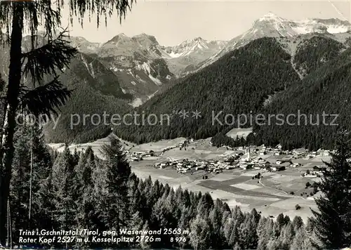 AK / Ansichtskarte Trins Innsbruck Panorama gegen Wasenwand Roter Kopf Kesselspitze Kat. Trins