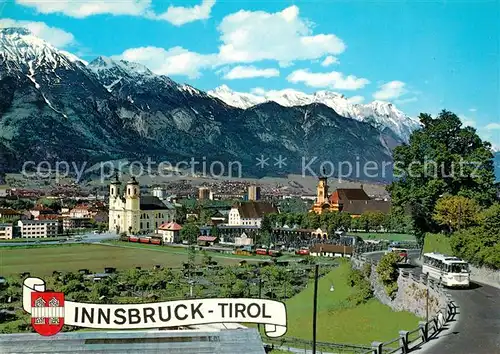 AK / Ansichtskarte Innsbruck Brennerstrasse Basilika Stiftskirche Wilten Kat. Innsbruck